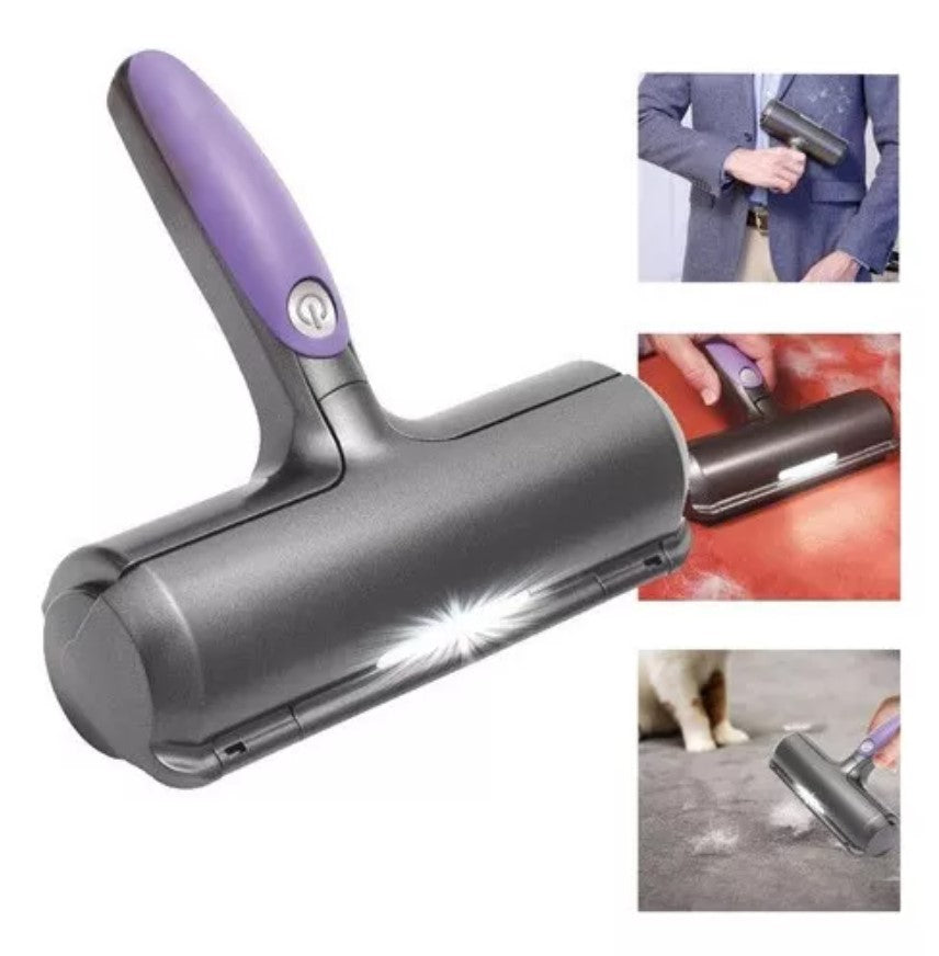 NUEVO RODILLO QUITA PELOS MASCOTAS CON LUZ LED